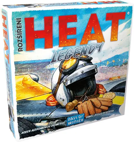 Asmodee Heat: Legendy / Dĺžka hry: 60 minút / Počet Hráčov: 1-5 / od 10 rokov