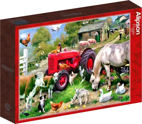 ALIPSON Puzzle Na farme / 1000 dielikov / od 14 rokov