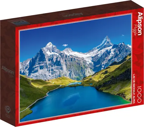 ALIPSON Puzzle Jazero Bachalpsee, Alpy / 1000 dielikov / od 14 rokov