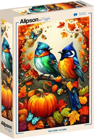 ALIPSON Puzzle Jesenné vtáčiky / 500 dielikov / od 12 rokov