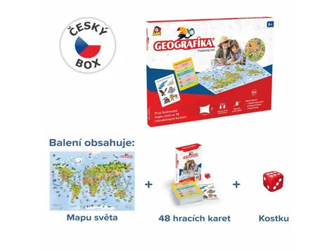 Made 25475 - Hra Geografika / od 6 rokov