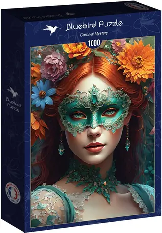BlueBird Puzzle Karnevalová kráska / 1000 dielikov / od 14 rokov