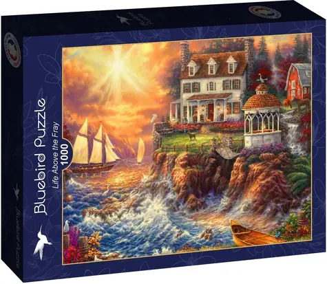 BlueBird Puzzle Život NAD rozbúreným morom / 1000 dielikov / od 14 rokov