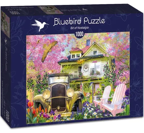 BlueBird Puzzle Trochu nostalgie / 1000 dielikov / od 14 rokov