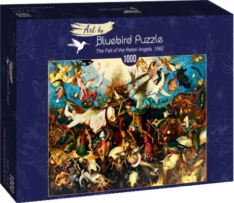 BlueBird Puzzle Pád rebelských anjelov / 1000 dielikov / od 14 rokov
