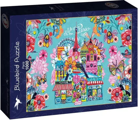 BlueBird Puzzle Paríž / 1000 dielikov / od 14 rokov