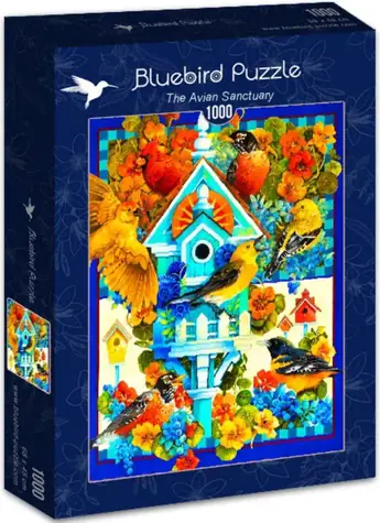 BlueBird Puzzle Vtáčie útočisko / 1000 dielikov / od 14 rokov