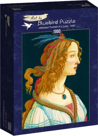 BlueBird Puzzle Portrét mladej ženy / 1000 dielikov / od 14 rokov