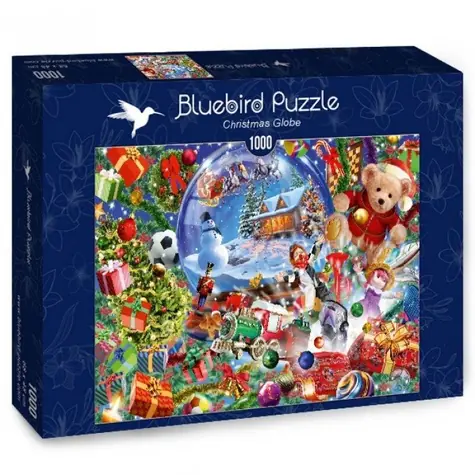 BlueBird Puzzle Vianočné snežítko / 1000 dielikov / od 14 rokov