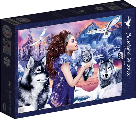 BlueBird Puzzle Vlčia kráľovná / 1000 dielikov / od 14 rokov