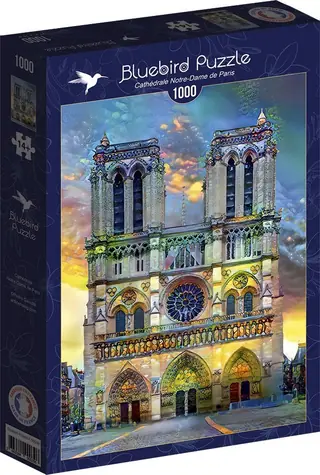 BlueBird Puzzle Katedrála Notre-Dame, Paríž / 1000 dielikov / od 14 rokov