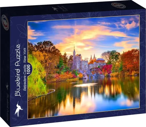 BlueBird Puzzle Hrad Belvedere, New York / 1000 dielikov / od 14 rokov