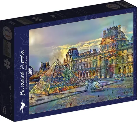 BlueBird Puzzle Múzeum Louvre, Paríž, Francúzsko / 1000 dielikov / od 14 rokov