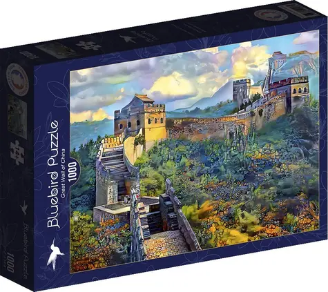 BlueBird Puzzle Veľká čínsky múr, Čína / 1000 dielikov / od 14 rokov
