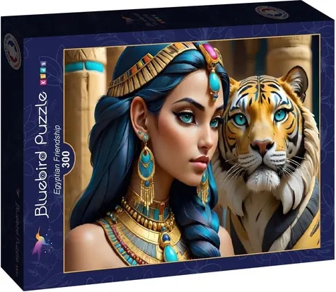 BlueBird Puzzle Egyptské priateľstvo / 300 dielikov / od 8 rokov