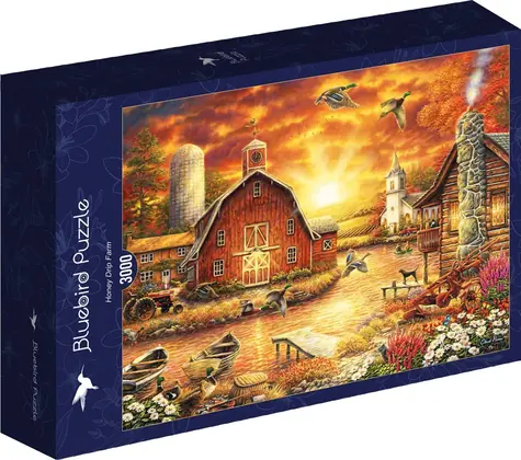 BlueBird Puzzle Farma za úsvitu / 3000 dielikov / od 14 rokov