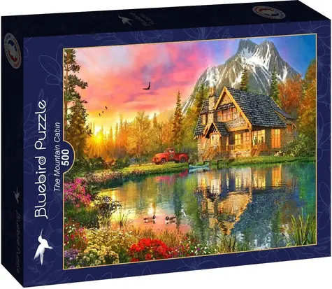 BlueBird Puzzle Horská chata / 500 dielikov / od 12 rokov