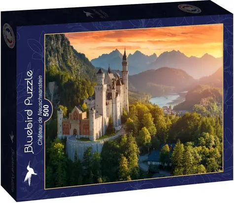 BlueBird Puzzle Zámok Neuschwanstein / 500 dielikov / od 12 rokov