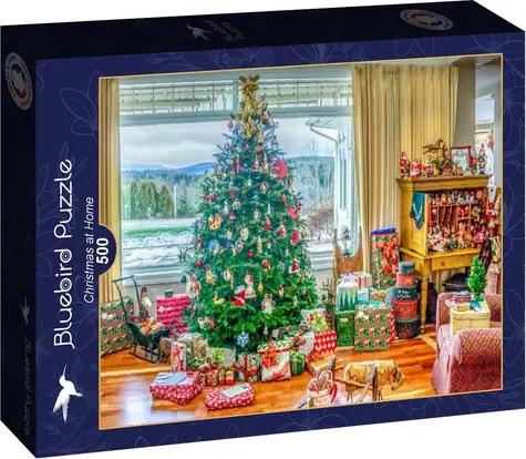 BlueBird Puzzle Vianoce doma / 500 dielikov / od 12 rokov
