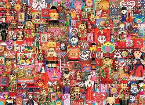 COBBLE HILL Puzzle Bábiky / 1000 dielikov / od 14 rokov