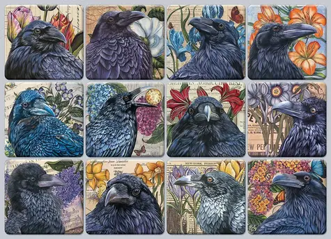 COBBLE HILL Puzzle Strážca havrany / 1000 dielikov / od 14 rokov