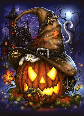 COBBLE HILL Puzzle Spooktacular / 1000 dielikov / od 14 rokov