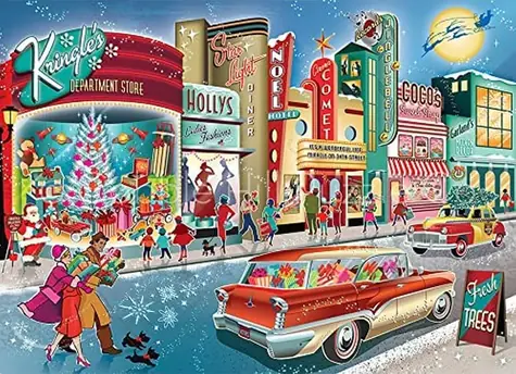 COBBLE HILL Puzzle Vintage ulice / 1000 dielikov / od 14 rokov