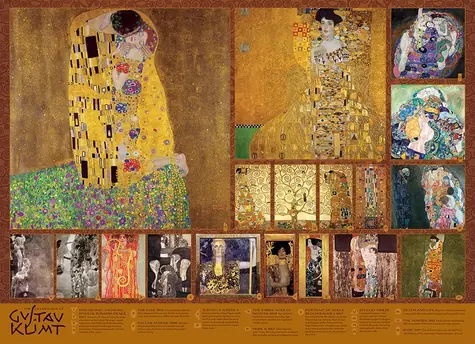 COBBLE HILL Puzzle Zlatý vek Gustava Klimta / 1000 dielikov / od 14 rokov