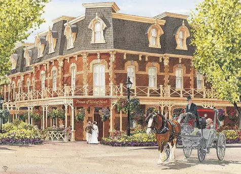 COBBLE HILL Puzzle Hotel Princ z Walesu / 1000 dielikov / od 14 rokov