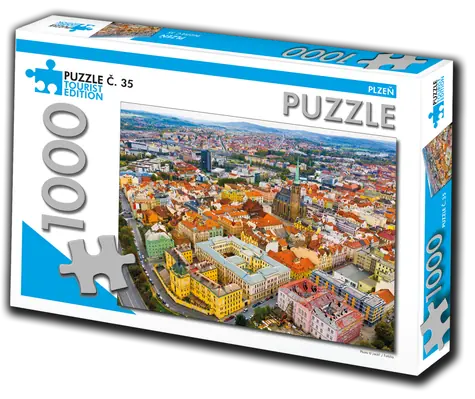 TOURIST EDITION Puzzle Plzeň (č.35) / 1000 dielikov / od 14 rokov