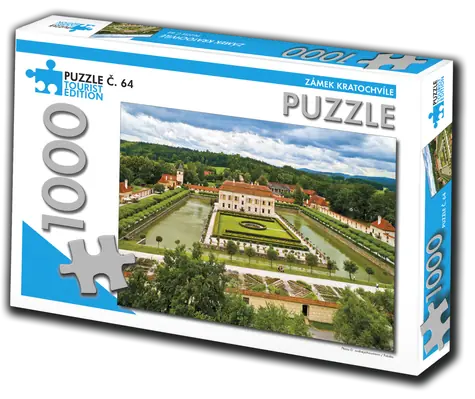 TOURIST EDITION Puzzle Zámok Kratochvíle (č.64) / 1000 dielikov / od 14 rokov