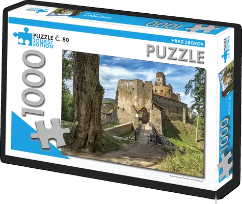 TOURIST EDITION Puzzle Hrad Zborov (č.80) / 1000 dielikov / od 14 rokov