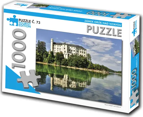 TOURIST EDITION Puzzle Zámok Orlík NAD Vltavou (č.73) / 1000 dielikov / od 14 rokov