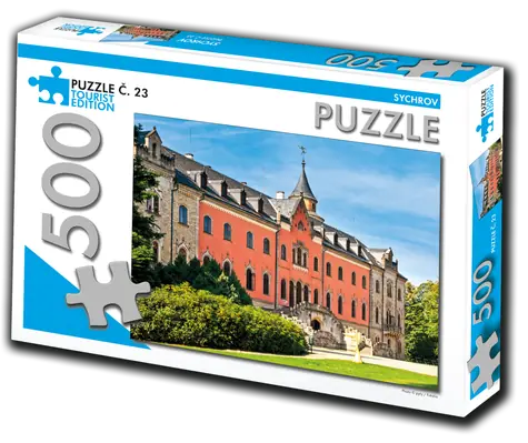 TOURIST EDITION Puzzle Sychrov (č.23) / 500 dielikov / od 12 rokov