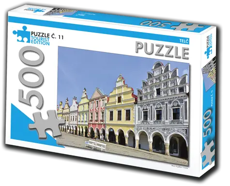 TOURIST EDITION Puzzle Telč (č.11) / 500 dielikov / od 12 rokov