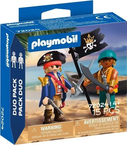 Playmobil® DuoPack 72024 DuoPack Piráti / Počet dielikov: 15 / od 4 rokov