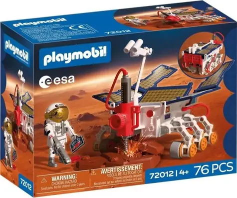 Playmobil® Space 72012 ESA: Mars Prieskumný rover / Počet dielikov: 76 / od 4 rokov