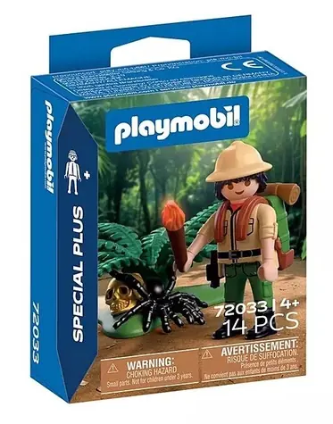 Playmobil® Special PLUS 72033 Dobrodruh / Počet dielikov: 14 / od 4 rokov