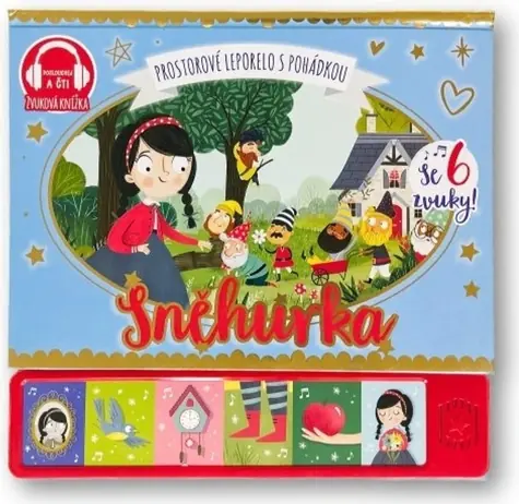 Svojtka & Co. Zvukové leporelo Snehulienka / od 2 rokov
