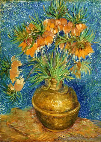 ENJOY Puzzle Vincent Van Gogh: Rebčíky v medenej váhe / 1000 dielikov / od 14 rokov
