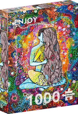 ENJOY Puzzle Kozmická láska / 1000 dielikov / od 14 rokov