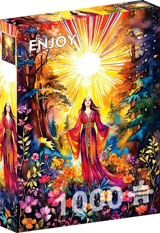 ENJOY Puzzle Bohyňa na jar / 1000 dielikov / od 14 rokov