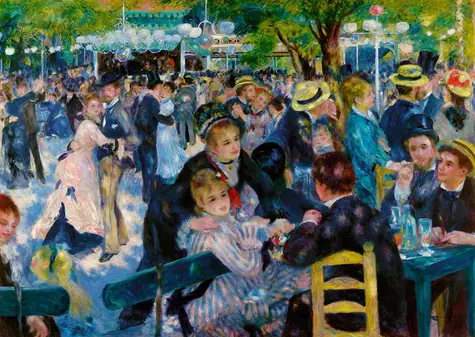 ENJOY Puzzle Auguste Renoir: Tanec v Moulin de la Galette / 1000 dielikov / od 14 rokov