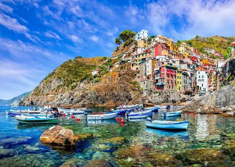 ENJOY Puzzle Riomaggiore, Cinque Terre, Taliansko / 1000 dielikov / od 14 rokov