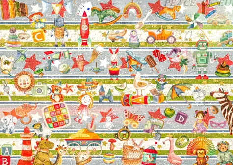 ENJOY Puzzle Hračkárstvo / 1000 dielikov / od 14 rokov