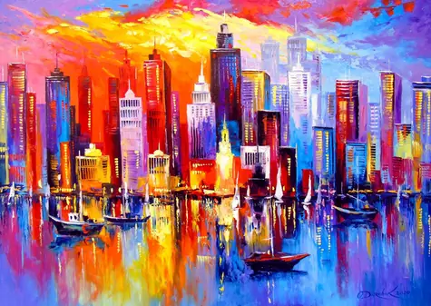 ENJOY Puzzle Večerné New York / 1000 dielikov / od 14 rokov