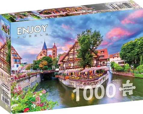 ENJOY Puzzle Esslingen am Neckar, Nemecko / 1000 dielikov / od 14 rokov
