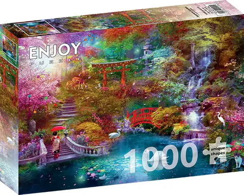 ENJOY Puzzle Japonská záhrada / 1000 dielikov / od 14 rokov