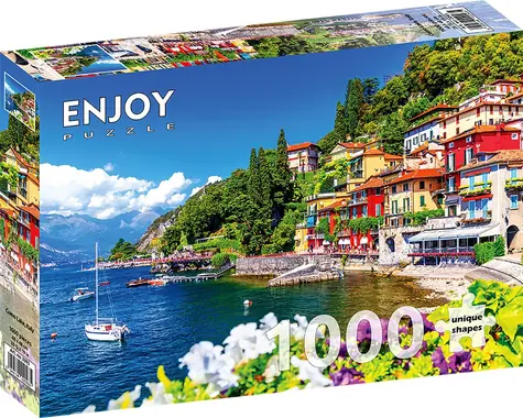 ENJOY Puzzle Jazero Como, Taliansko / 1000 dielikov / od 14 rokov