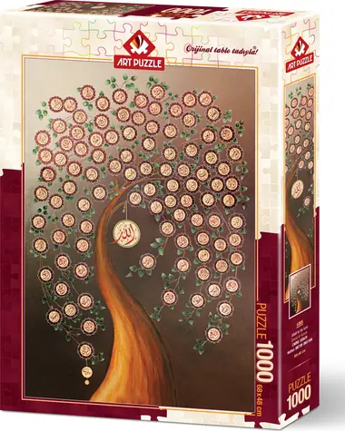 ART PUZZLE 4365 Puzzle 99 mien Alaha / 1000 dielikov / od 15 rokov